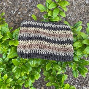 Small Cottagecore Y2K Earth Tone Goblincore Boho Coin Purse Bag